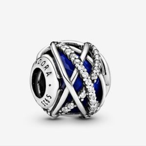 Pandora Royal Blue Galaxy Charm